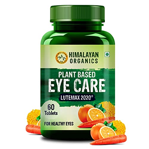 Himalayan Organics Plant Based Eye Care Supplement to Improve Vision, Blue Light & Digital Guard (Lutemax 2020, Orange Extract, Carrot Extract) – Pack of 60 Tablets Himalayan Organics Plant Based Eye Care Supplement to Improve Vision, Blue Light & Digital Guard (Lutemax 2020, Orange Extract, Carrot Extract) – Pack of 60 Tablets