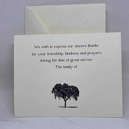 35 Sympathy Condolence Greeting Cards with Envelopes Modern Tree of Life Sympathy Condolences