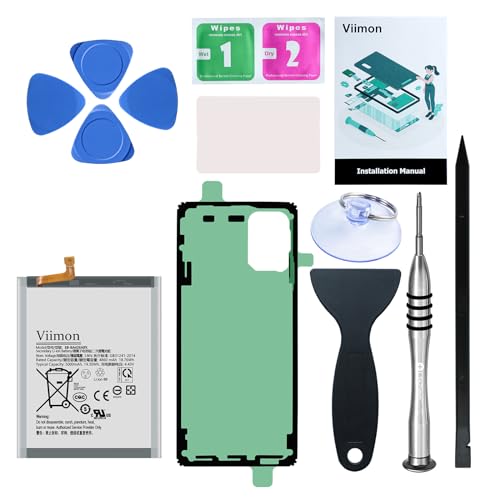 Battery Replacement Kits Compatible with Samsung Galaxy A51 SM-A515U (New Upgraded) with Installation Manual and Repair Tool Kits (Not for A51 5G)