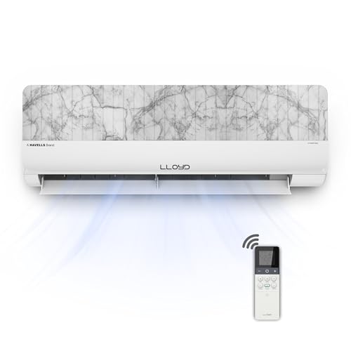 Image of Lloyd Stylus 1 Ton 3 Star Wi-Fi Inverter Split AC, 2026 New Star Rated (Changeable Fascia, 6 in 1 Convertible, Cools Up To 54C, Automatic Humidity, DG Mode, Ice Clean, Wood & Marble, GLS12V3ASNMR)