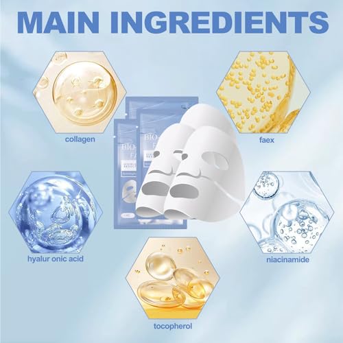 Biodance Collagen Mask Overnight 3 Pieces Collagen Mask Bio Collagen Face Mask Deep Hydration Smooth Fine Lines & Wrinkle Collagen Deep Hydrating Overnight Mask - Image 3