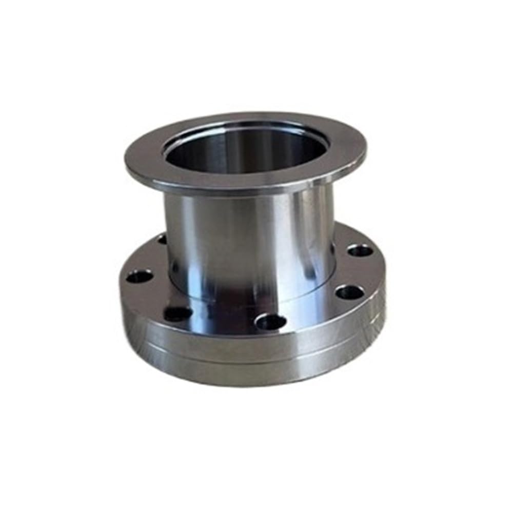 Loacea One Color Vacuum Pipe Joint Vacuum Pressure Reducer Flange Joint, Conflat-Kf Tapered, 304 Stainless Steel Conversion Head(16 * 16)