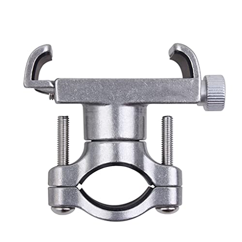 UIKEEYUIS Support de téléphone Vélo Accessoires Téléphones Montez Une Installation Pratique Facile à Utiliser Types de périphérique diversifiés Stables Types de téléphone Portable, Argent Cover