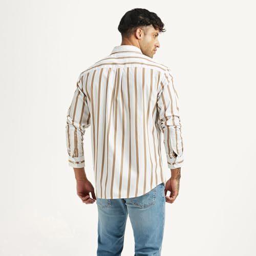 Image of Levi's Men's Striped Slim Fit Shirt