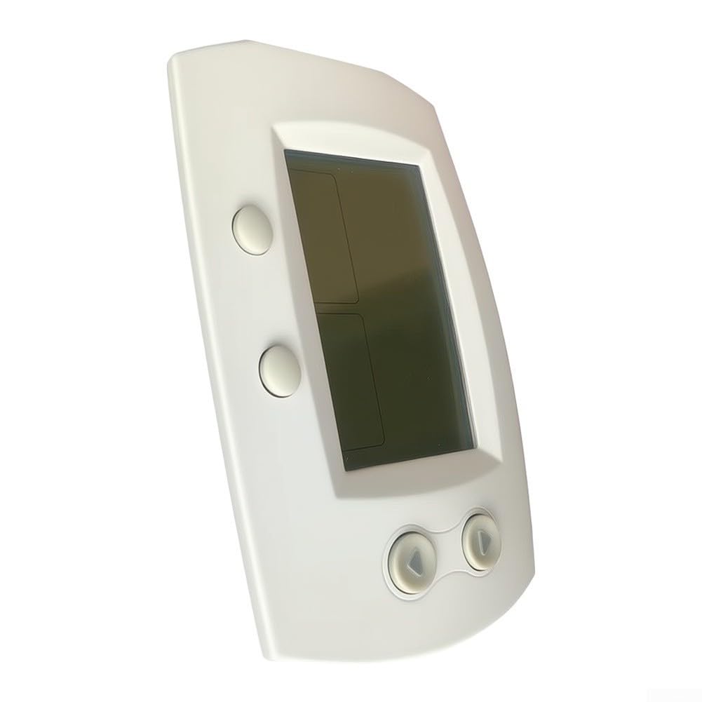 Termostato digital con cable, termostato no programable con gran pantalla retroiluminada para sistemas HVAC que soportan 1 calor y 1 frío