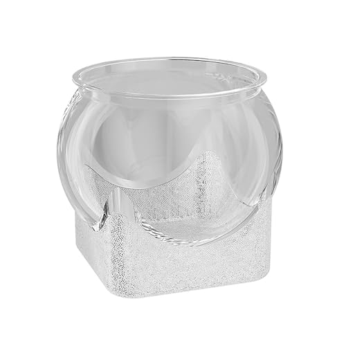 金魚鉢 おしゃれ 水槽 花瓶 透明 水族館の水槽 プラスチック 丸型 飼育 容器 飼育 大容量 インテリア メダカ テーブル アクアリウム ボウル フラワーベース 丸型 水族館金魚鉢 (2XL)