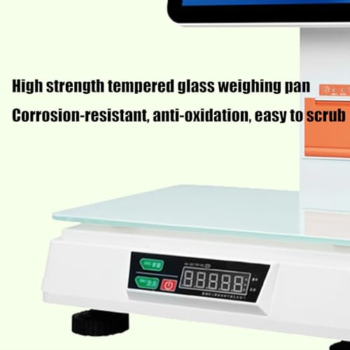 Báscula electrónica integrada con pantalla táctil 5.6 y WiFi miniatura 6