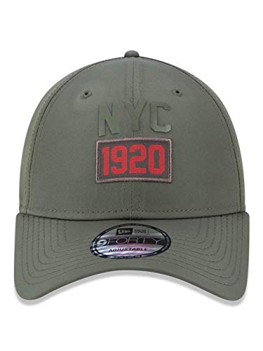 Bone 9forty Aba Curva Ajustavel Utilitary Nyc1920 Verde Aba Curva Snapback Verde New Era