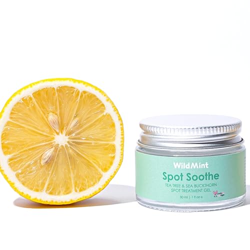 WildMint Spot Soothe Natural Spot Treatment Gel | Reduces Breakouts, Scars & Irritation | Tea Tree Healing Serum for Acne Prone Skin, Blemishes, Redness & Ingrown Hairs | Cruelty-Free UK Skincare 30ml - Image 7