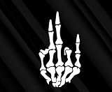 CRDesign Skeleton Shocker 8' Hand College Humor Funny Drift Import JDM Race Die-Cut Vinyl...