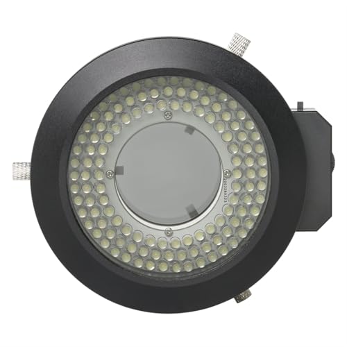 Lumière de microscope polarisée à 120 LED éliminant les reflets sur caméra industrielle