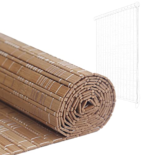 LVLDAWA Bambú Persianas De Las Cortinas De La Ventana Cover