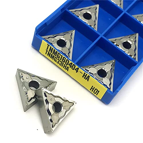 10PCS Puntas para Torno Externo DOLUNTO TNMG160402 miniatura 3
