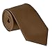 Dabung-Men's Fashionable Polyester Necktie in Solid Colors - 57 x 3.5