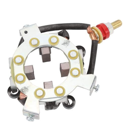 Kit de Escova de Carbono do Motor, Kit de Reparo de Suporte de Escova de Carbono de Furo Central de