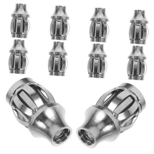 Balacoo 10pcs Bulb Socket Clip Copper Iron Metal Bulb Holder Lamp Head G4 Socket Fixing Tool