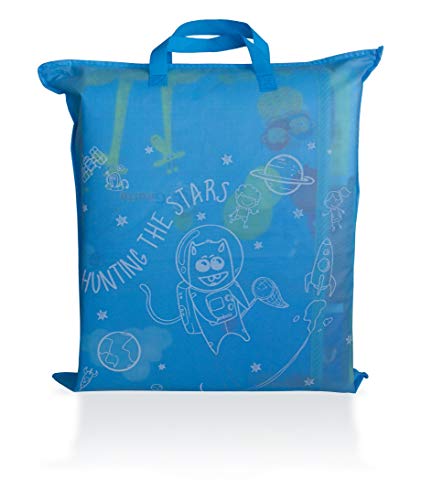 Tapete Abcd Leão Dupla Face Portátil, Ibimboo, Multicolorido