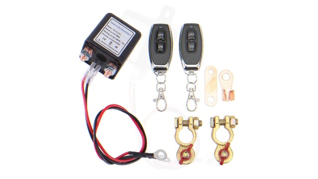 Interruttore Batteria A Distanza Per Auto | Telecomando 48m | 12V-15V | Fino A 360A | Con Terminali In Rame - Foto 4
