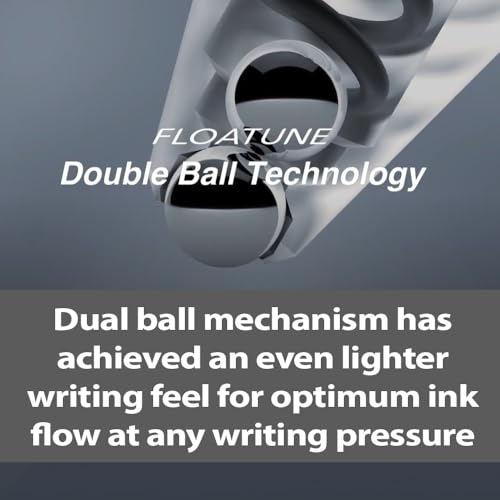 Pentel Floatune R/Ball 0.8 Blu stylos rollers pour vos prises de notes de bureau - 4