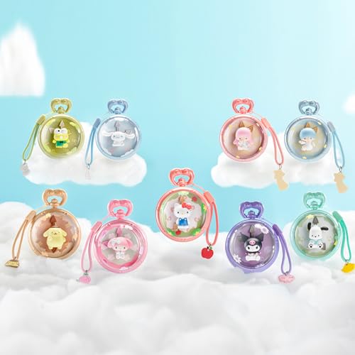 POP MART The Wonderful Time With Sanrio Characters Series Scene Sets Whole Set(8Boxes) 2.5 inches Articulated Character Premium Design gifts for women Fan-Favorite blind box - Image 2