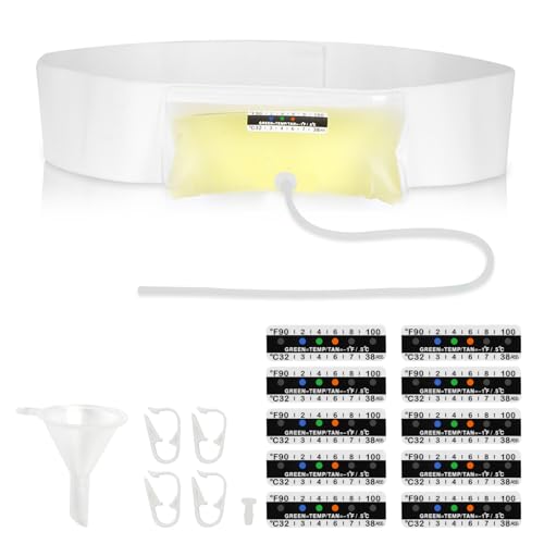 Besilo Urine Test Complete Kit – 2 to 4 oz Concealed Sample Bag with Adjustable Belt, Temperature...