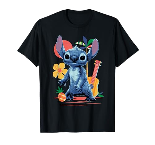 Disney Lilo & Stitch Live-Action Movie Musical Beach Fun T-Shirt