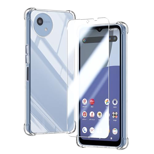 AQUOS wish 4 本体とカバー2個付き AQUOS wish wish4 ケース クリア SH-52E スマホ カバー