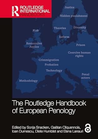 The Routledge Handbook of European Penology (Routledge International Handbooks) book cover