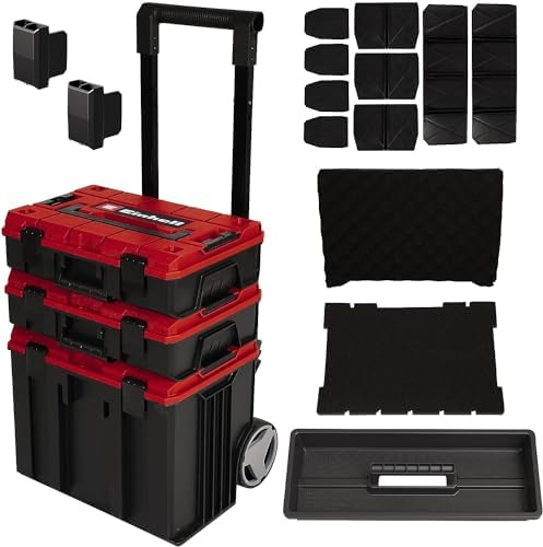 Original Einhell Set de maletín del sistema E-Case Tower (máx. 12...