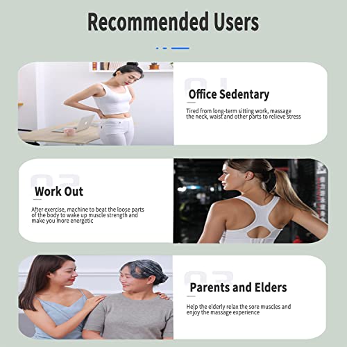 Aiveisi Massage Gun Deep Tissue Mini Massager Usb Charging Lightweight Portable Percussion Muscle Gun For Athletes Handheld Pocket Size Body Neck Shoulder Back Arm Waist Leg Foot Massager (Red) #TOP6