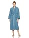 Pinzon Terry Bathrobe 100% Cotton, Marine, Medium / Large