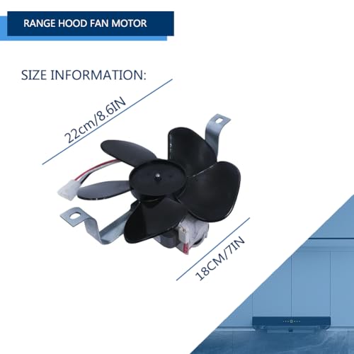 97012248 Moteur de ventilateur de hotte de remplacement - Compatible avec Broan, compatible avec Nutone - Remplace BP17 AP4527731 99080363 99080410 97005161 99080492 AP4527731 99080533