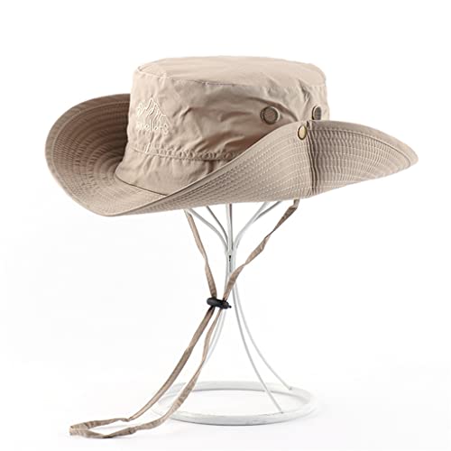 Sombrero de playa premium con paneles de malla de secado rápido 4