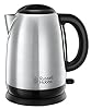 Russell Hobbs Bollitore Elettrico - 1,7 L, 2400 W - Acciaio Inox Satinato; Ebollizione Rapida; Filtro Anticalcare Rimovibile; Beccuccio, Indicatore Liv. di Riempimento, Adventure 23912-70