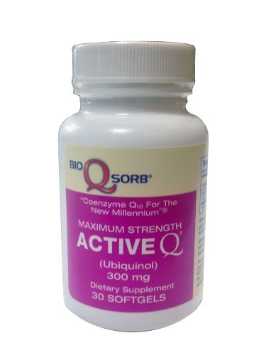 ActiveQ 300mg Ubiquinol (as Kaneka Ubiquinol) 30 Softgels the “active” antioxidant form of Coenzyme Q10 ActiveQ 300mg Ubiquinol (as Kaneka Ubiquinol) 30 Softgels the “active” antioxidant form of Coenzyme Q10