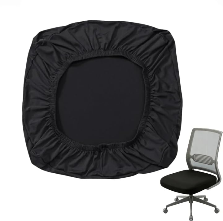 Funda para silla de oficina, funda de asiento, funda negra para silla de oficina, funda elástica para silla gaming, fundas lavables para sillas, funda para sillón, fundas para sillas de escritorio y s