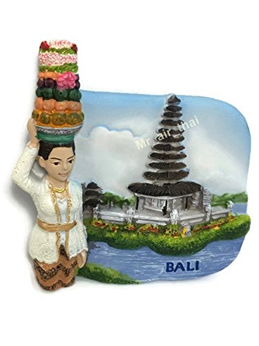 Imán Decorativo Miniatura Pura Ulun Danu Bratan Bali miniatura 1
