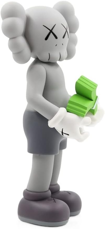 CRAUF 30CM XX Eye Bearbrick,Home Living Room Table Decoration A Collector's Item for Toy Lovers Display Case Sculpture Tide Play (Color : Grey)