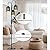 Casia Metal Tree Floor Lamp with Remote Control, Industrial 3-Lights Dimmable Tall Standing Lamp with 3pc LED Bulb, Modern Floor Lamps for Living Room, Bedroom, Study Room and Office (Black)