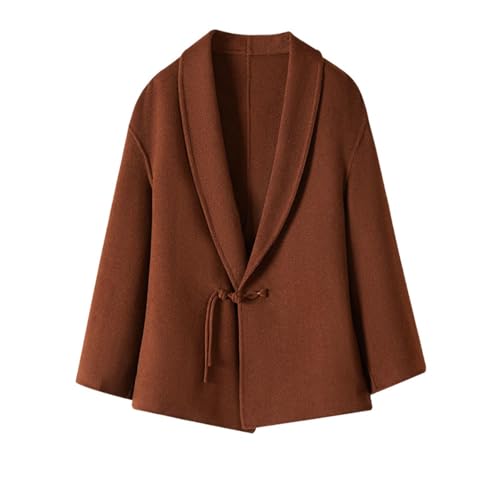 Veste en tweed pour femme en cachemire haut de gamme et finitions chic