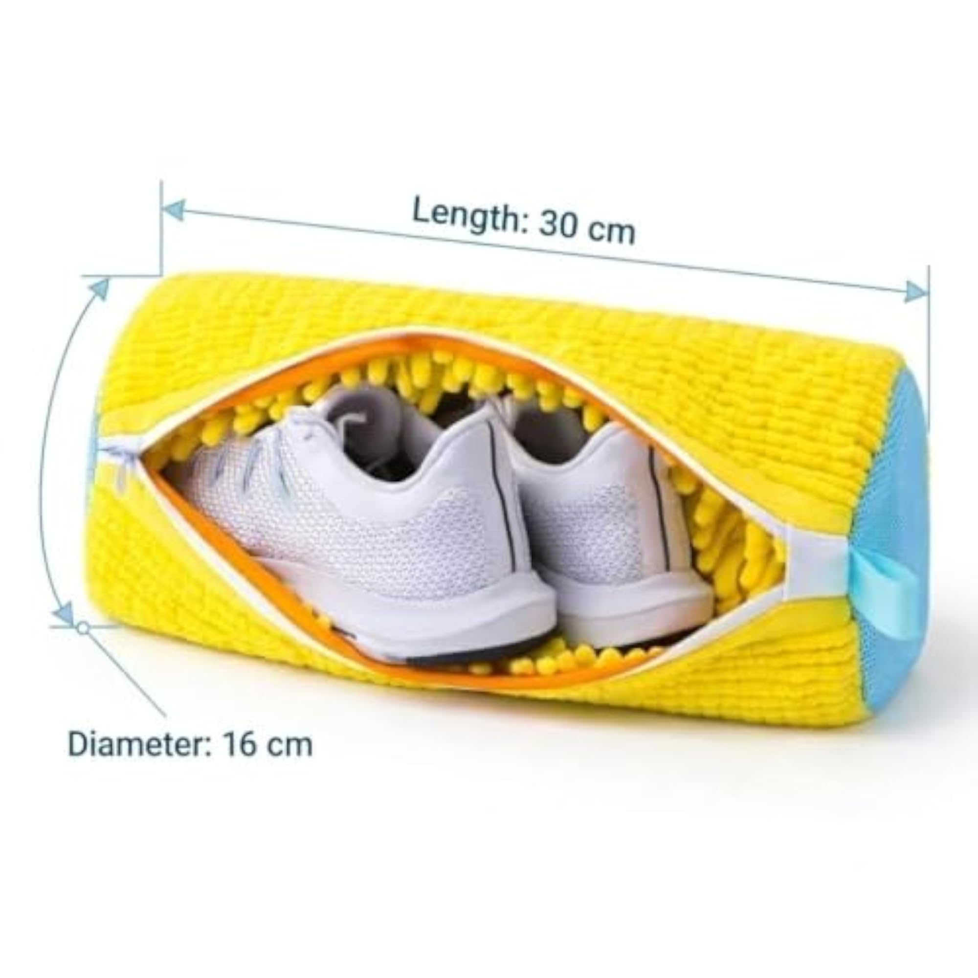 Shoe Washing Machine Bag, Durable Zipper Mesh Bag for Sneakers