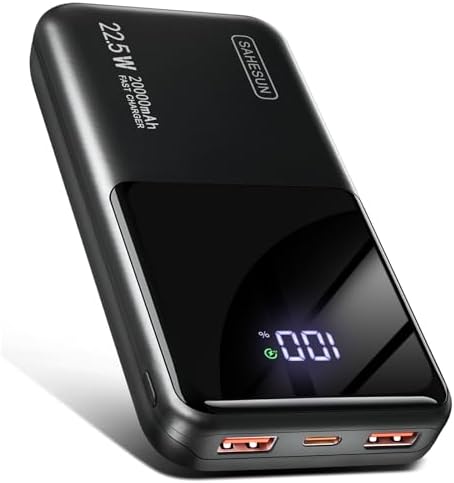 Power Bank 22.5W 20000mAh Bateria Externa Carga Rapida, Bateria P...