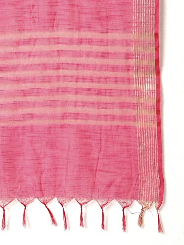 Image of SAAKI by Samantha Ruth Prabhu Beige and Red Printed Kurta Bottom Dupatta Set for Women | Silk Blended Kurta Set | Casual Wear, (Beige and Red Set, Pack of 3)