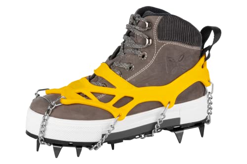 Grivel Explorer Gelb, Grödel, Größe S - Farbe Silver - Yellow Cover