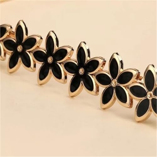 Six Small Flower Thin Belt Women's All-Match Fashion Decorative Dress Accessories Spring Waist Chain Waist Seal4