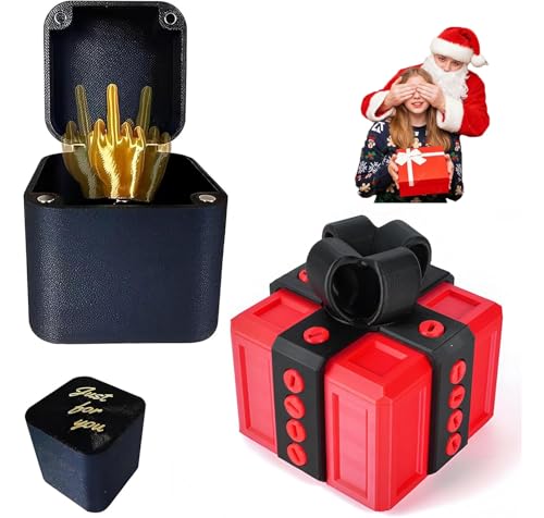 The Annoying Present with Middle Finger, Annoying Gift Box with