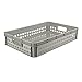 keeeper Robert Caja de almacenaje, 22 l, Gris Claro, 60 x 40 x 12 cm