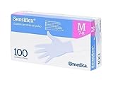 Guante Nitrilo 100 U T-M S/Polvo Sensifl