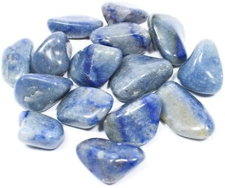 Miniatura 3 de Pachamama Essentials Cuarzo Azul Rodado - Piedra curativa - Cristal curativo 0.787-0.984 in (1)