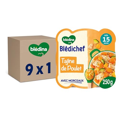 Blédina - Blédichef - Repas Bébé 15 Mois - Plat Bébé...